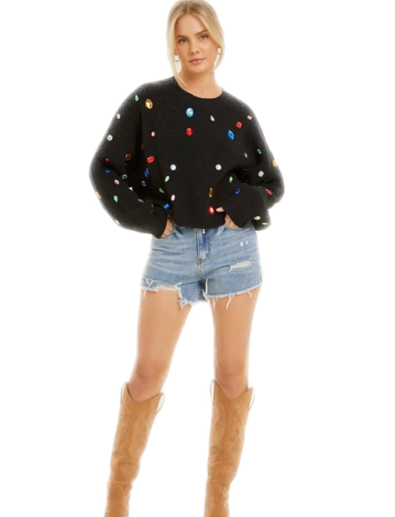 Bejeweled Sweater